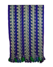 Load image into Gallery viewer, guatemalan-rebozo-pom-pom-shawl.jpg