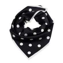 Load image into Gallery viewer, polka-dot-silk-bandana.jpg