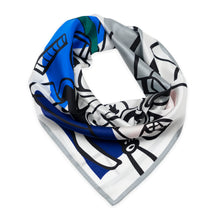 Load image into Gallery viewer, watercolor-silk-white-bandana.jpg