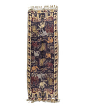 Load image into Gallery viewer, Black Elephant Shawl