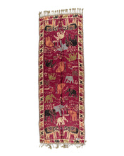 Load image into Gallery viewer, Red Elephant Shawl