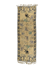 Load image into Gallery viewer, Teal Elephant Shawl