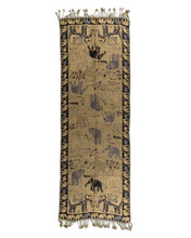 Load image into Gallery viewer, Navy Blue Elephant Shawl