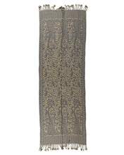 Load image into Gallery viewer, Teal Tassel Shawl