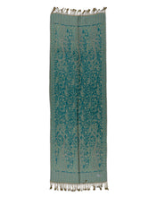 Load image into Gallery viewer, Ocean Blue India Shawl