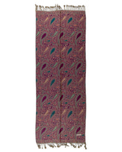 Load image into Gallery viewer, Pink and Ocean Paisley Shawl