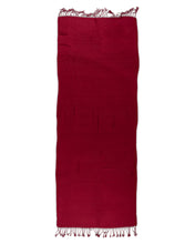 Load image into Gallery viewer, Ruby Red 100% Raw Silk Shawl