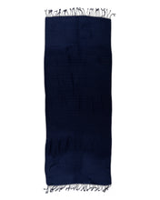 Load image into Gallery viewer, Royal Blue 100% Raw Silk Shawl