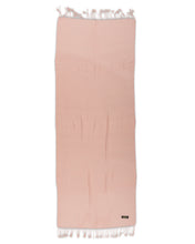 Load image into Gallery viewer, Light Pink 100% Raw Silk Shawl