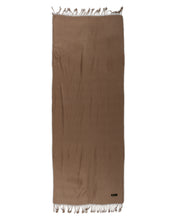 Load image into Gallery viewer, Harvest Brown 100% Raw Silk Shawl