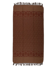 Load image into Gallery viewer, Wool Crimson Shawl Wrap