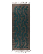 Load image into Gallery viewer, Teal Tassel Shawl