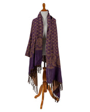 Load image into Gallery viewer, Violet Shawl Wrap