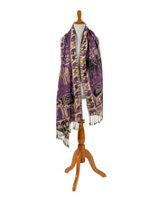 Load image into Gallery viewer, Violet Elephant Shawl