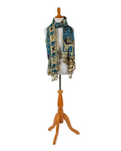 Load image into Gallery viewer, elephant-pattern-summer-scarf.jpg