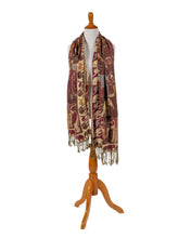 Load image into Gallery viewer, Brown Elephant Shawl