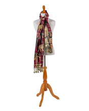 Load image into Gallery viewer, Red Elephant Shawl