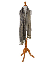 Load image into Gallery viewer, Midnight Blue India Shawl