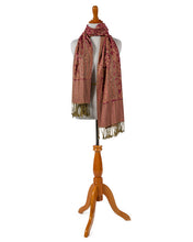 Load image into Gallery viewer, Ruby Red Scarf Tassel
