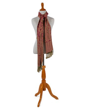 Load image into Gallery viewer, ruby-red-scarf-tassel.jpg