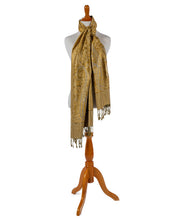 Load image into Gallery viewer, Gold/Yellow India Shawl