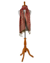 Load image into Gallery viewer, scarlet-scarf-tassel-wrap.jpg