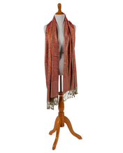 Load image into Gallery viewer, soft-winter-cherry-red-scarf.jpg