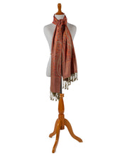Load image into Gallery viewer, Cherry Red India Shawl