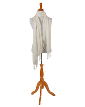 Load image into Gallery viewer, off-white-silk-scarf-shawl.jpg