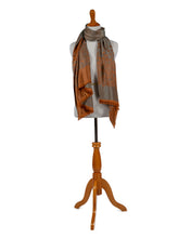 Load image into Gallery viewer, Burnt Orange Print Shawl