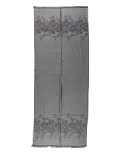 Load image into Gallery viewer, Black Flower Print Shawl