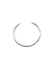 Load image into Gallery viewer, Silver Plated Rope & Flower Cuff