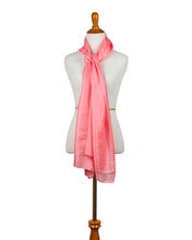 Load image into Gallery viewer, strawberry-sheer-silk-scarf.jpg