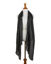 Load image into Gallery viewer, Midnight Sheer Silk Scarf