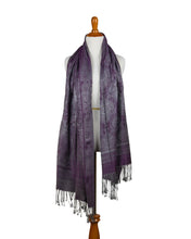 Load image into Gallery viewer, Purple Temple Scarf