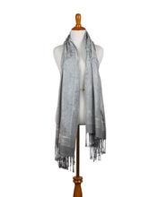 Load image into Gallery viewer, Silver Temple Scarf