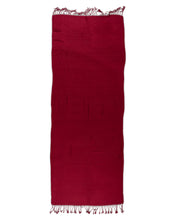 Load image into Gallery viewer, Ruby Red 100% Raw Silk Shawl
