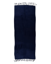 Load image into Gallery viewer, Royal Blue 100% Raw Silk Shawl
