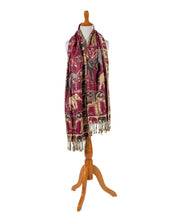 Load image into Gallery viewer, Red Elephant Shawl
