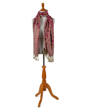 Load image into Gallery viewer, merlot-tassel-scarf-wrap.jpg
