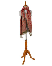Load image into Gallery viewer, scarlet-scarf-tassel-wrap.jpg
