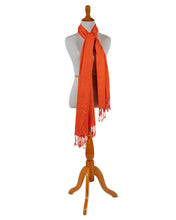 Load image into Gallery viewer, Tuscan 100% Raw Silk Shawl
