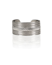Load image into Gallery viewer, Sterling Silver Plated Cuff Bracelet
