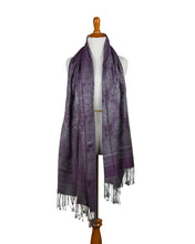 Load image into Gallery viewer, Purple Temple Scarf

